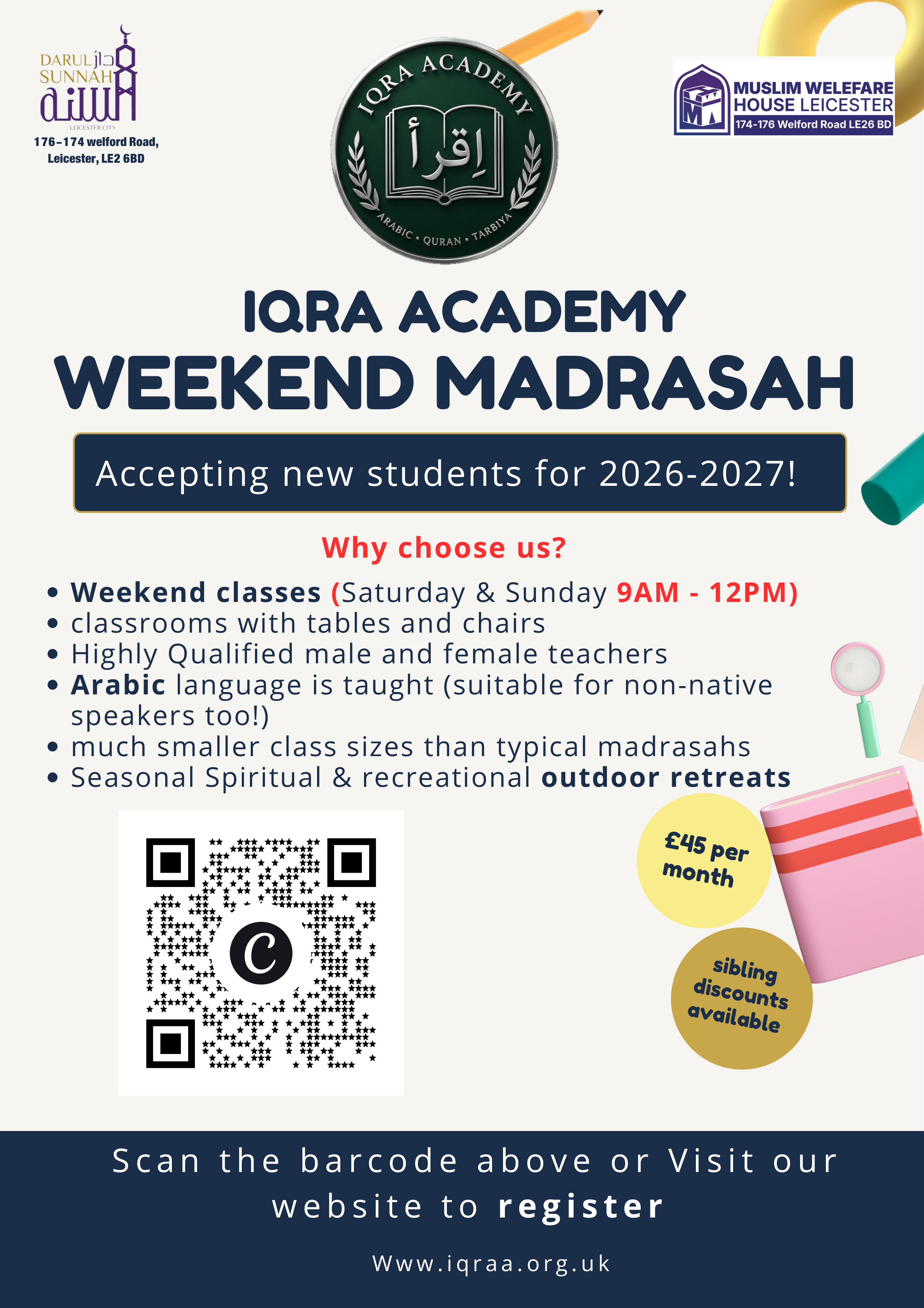 Iqra Academy poster